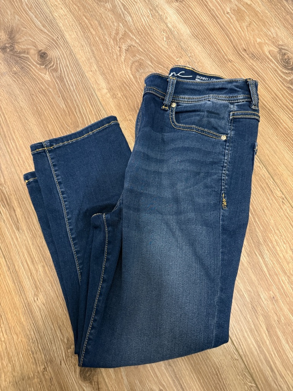 INC International Concepts Indigo Skinny Ankle Jeans